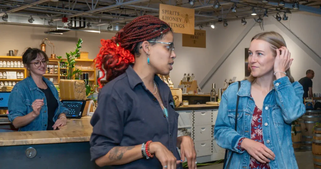 Another photo from a carnival event, capturing a different angle of the activities and attractions, with people enjoying themselves.
