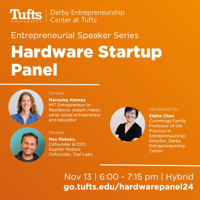 Hardware Startup Panel Tufts November 2024