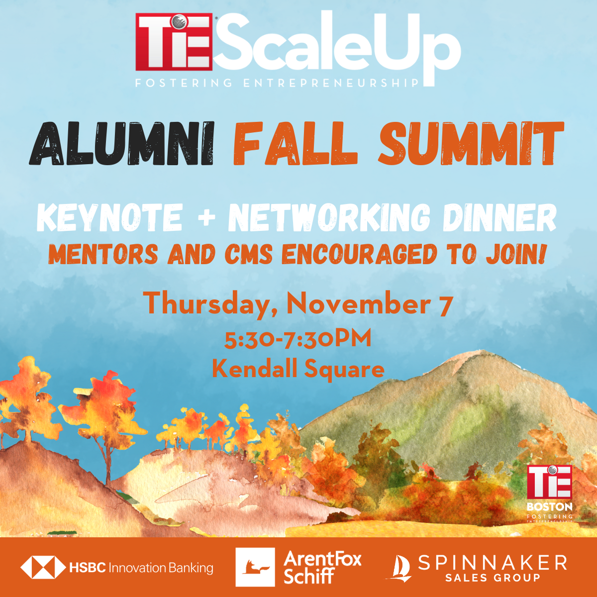 TieScaleup Alumni Fall Summit November 2024