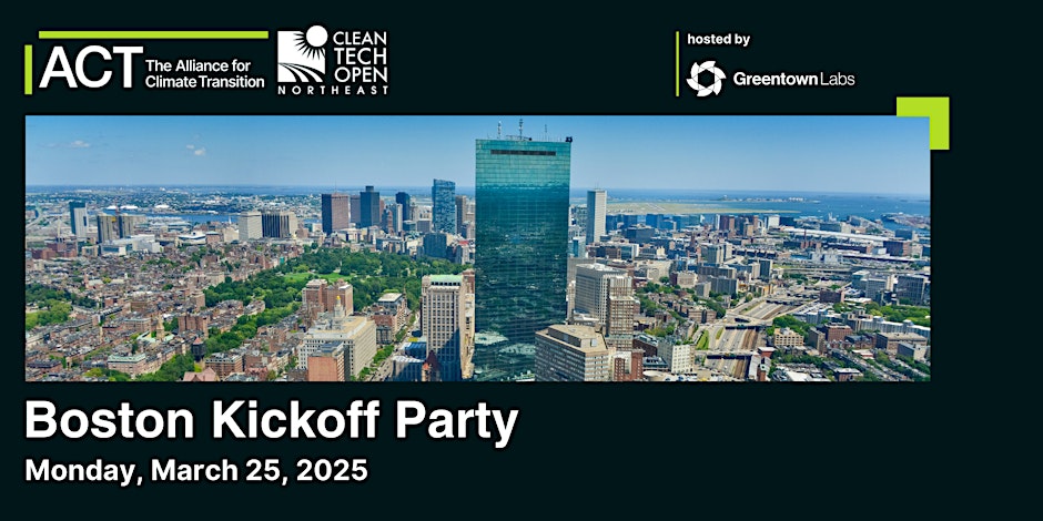 CleanTech Open Northeast Boston 2025