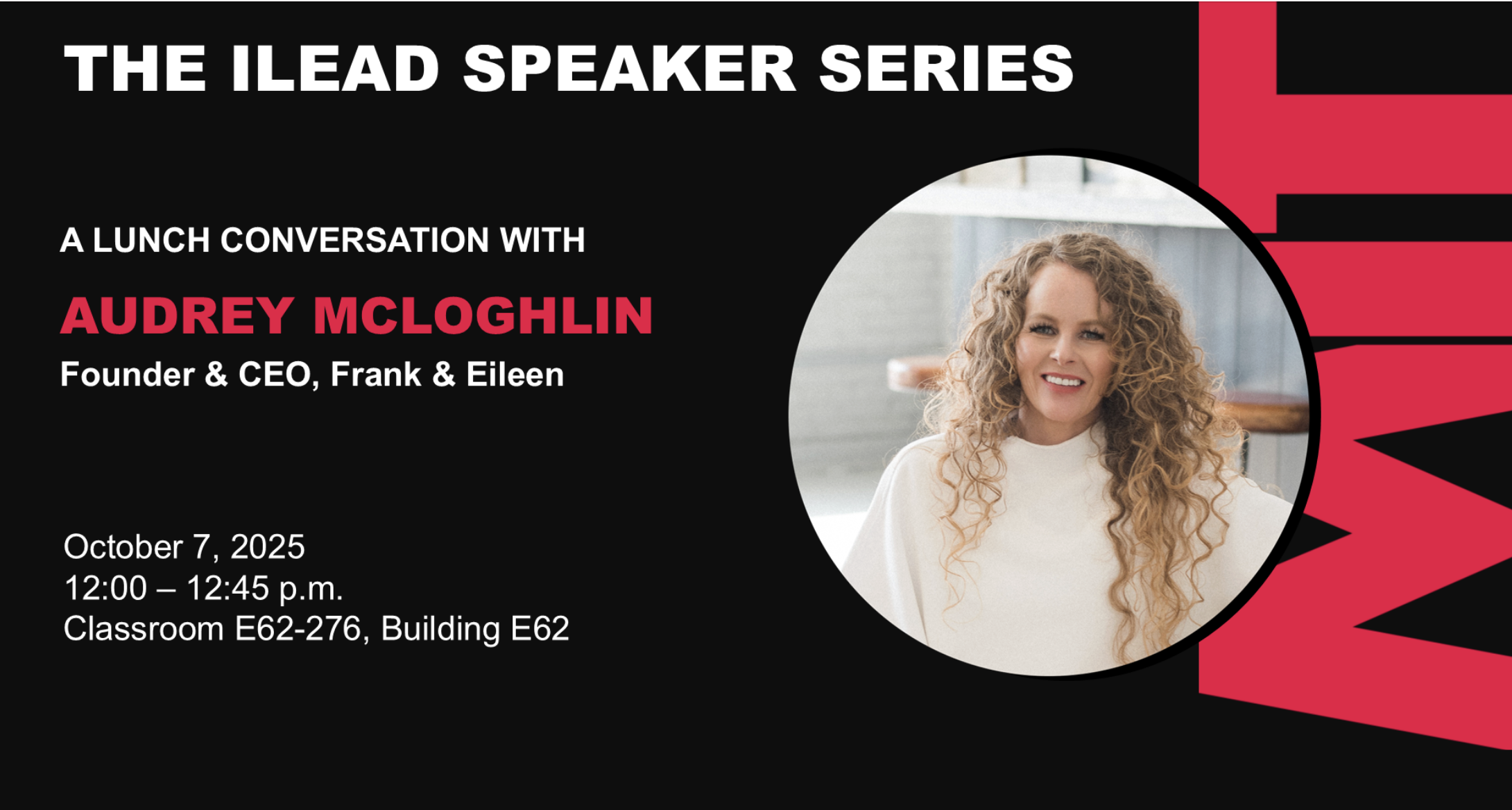 MIT ILead Speaker Series