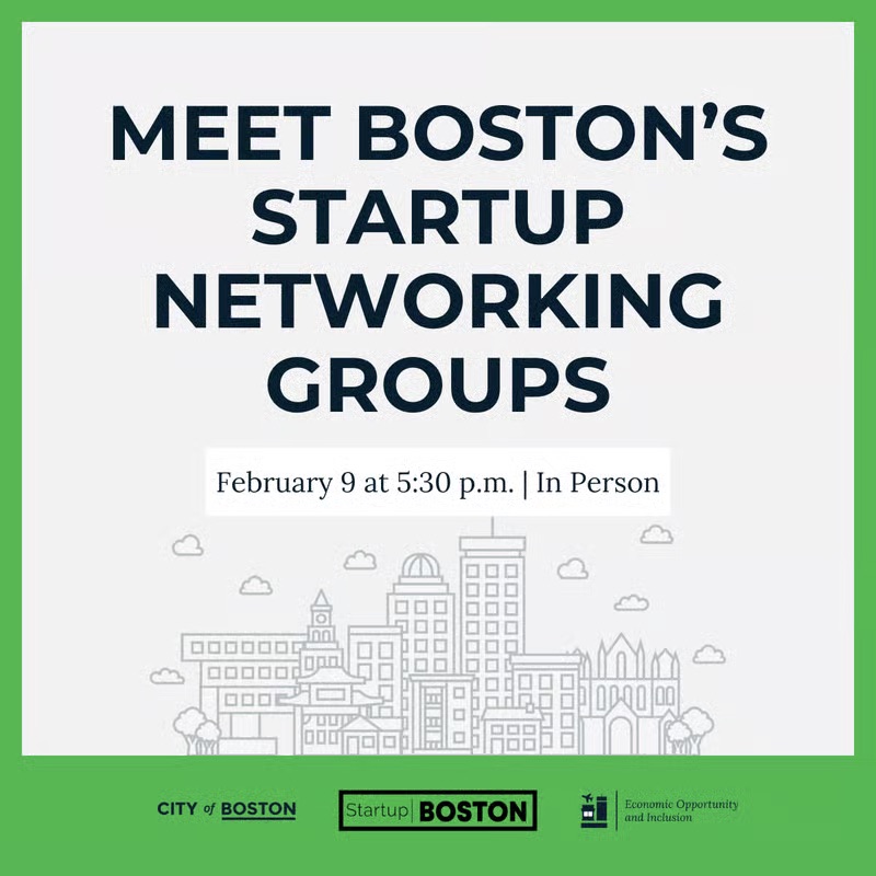 Startup Boston Meet the Networking Groups February 2026