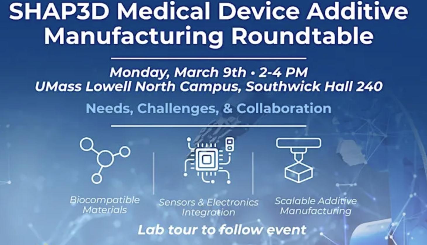 SHAP3D MedTech Roundtable March 2026