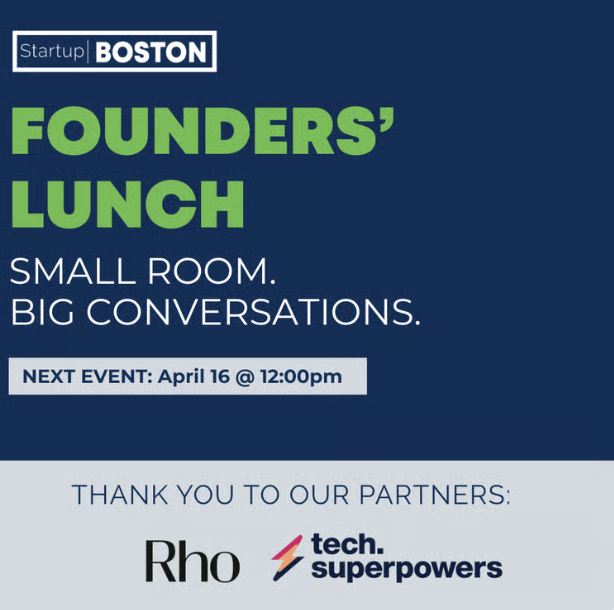 Founders Lunch April 2026